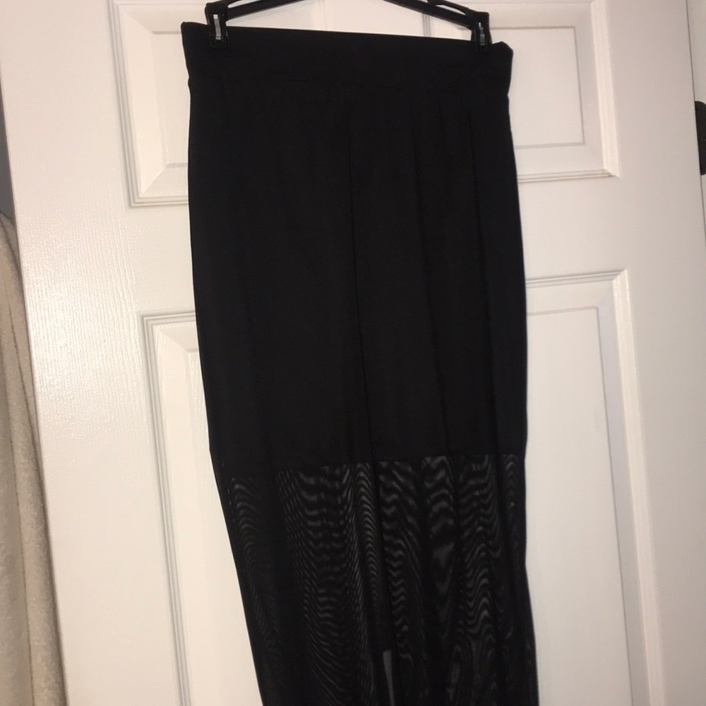 Black skirt